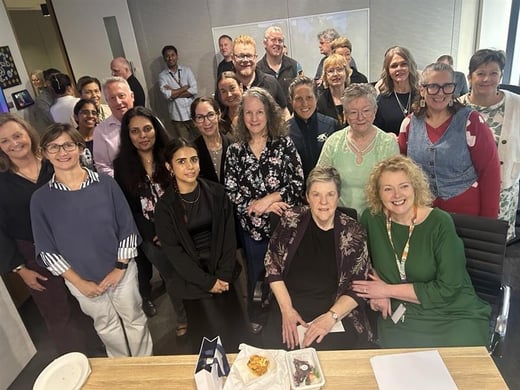 Trish retirement Brisbane office